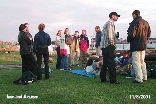 Landgang der RoPiraten.